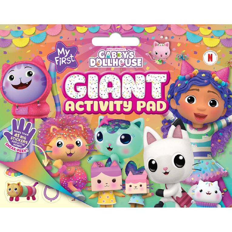 Gabby s Dollhouse: My First Giant Activity Pad, , hi-res
