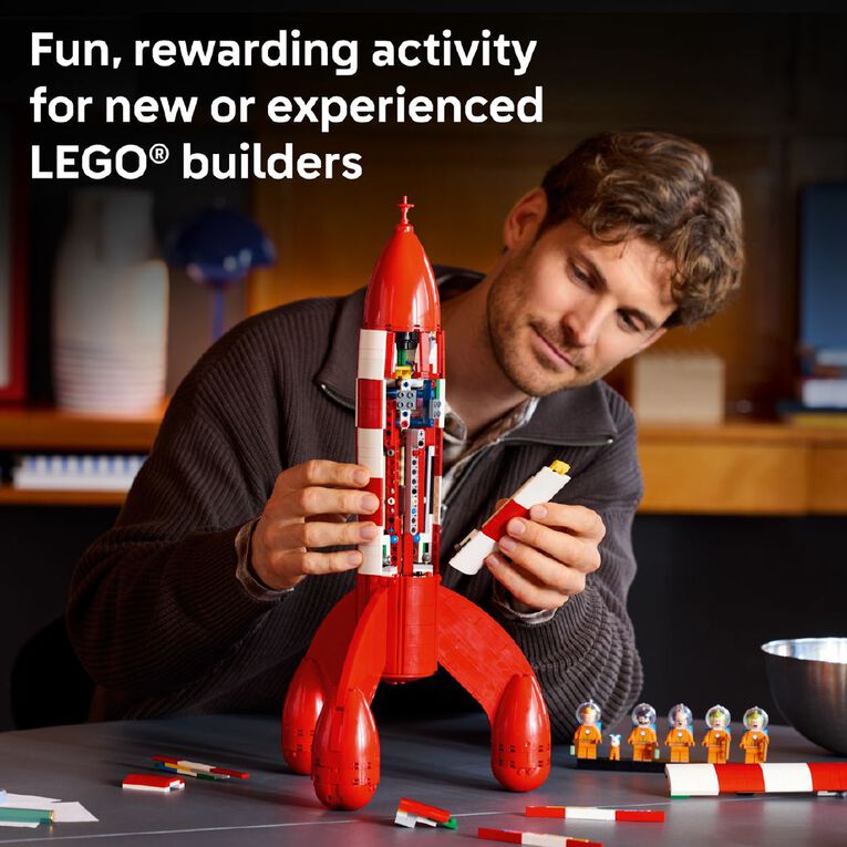 LEGO IDEAS Tintin Moon Rocket 21367, , hi-res