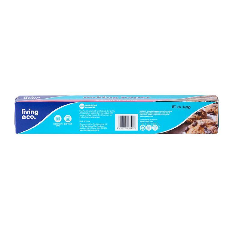Living & Co Baking Paper 25m, , hi-res