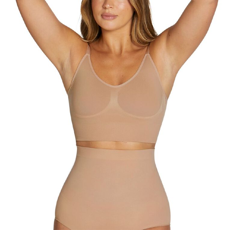 Clio Women's Firm Support Shaping Bralette, Natural, hi-res