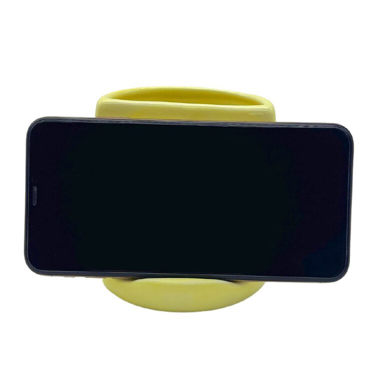 Uniti Ceramic Pen Holder With Cell Phone Stand, , hi-res