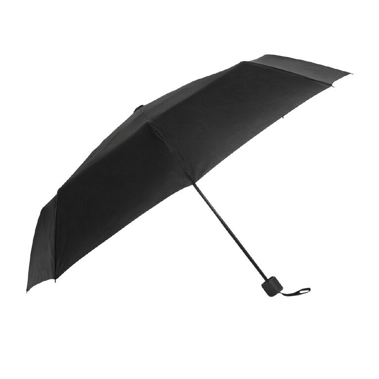 Rain Or Shine Adult's Umbrella Black, , hi-res