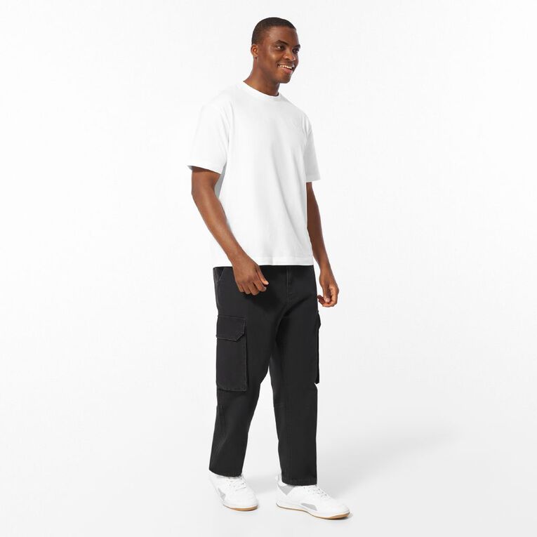 Garage Men's Relaxed Cargo Pants, Grey Dark, hi-res
