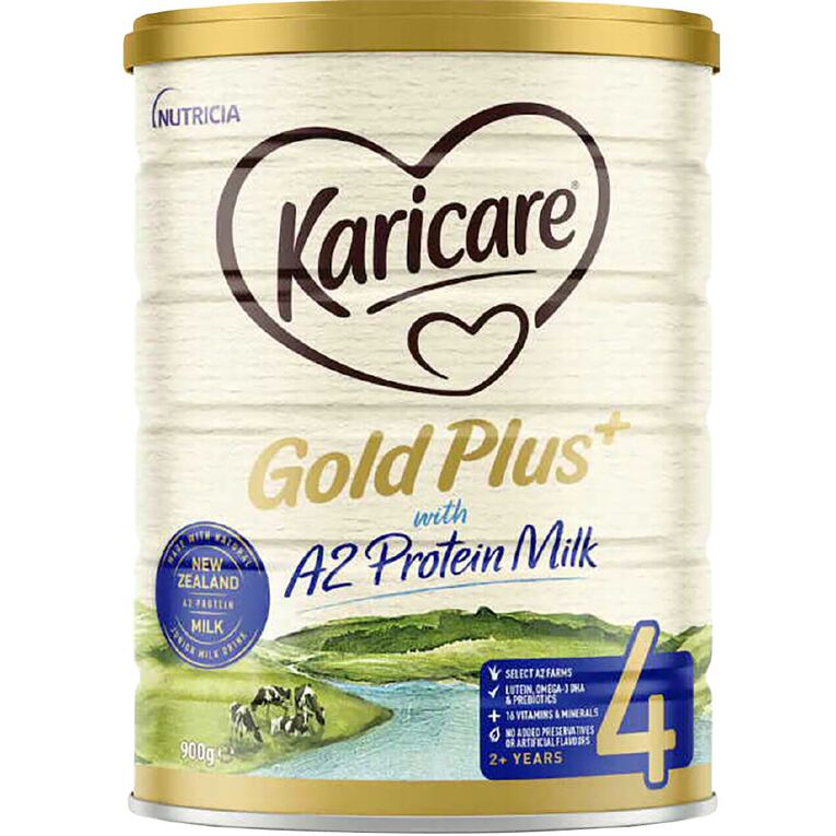 Karicare Gold Plus Junior Milk Drink A2 Stage 4 2+ Years 900g, , hi-res
