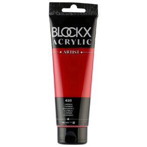 BLOCKX Acrylic Tube Carmine 120ml