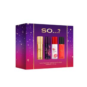 SO...? Iconic Mini Galore Body Frangance 4 Pack Gift Set