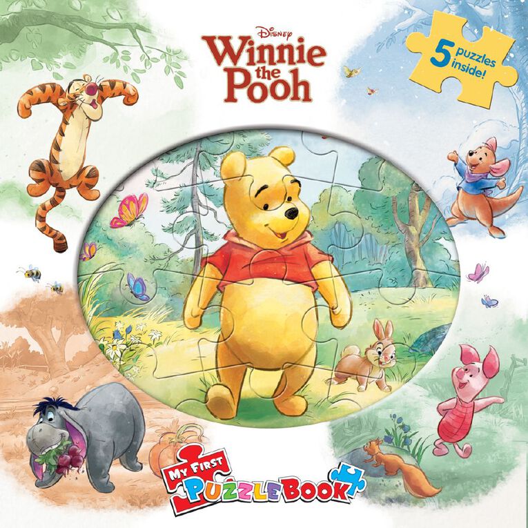 My First Puzzle Book: Disney Winnie The Pooh Classic, , hi-res
