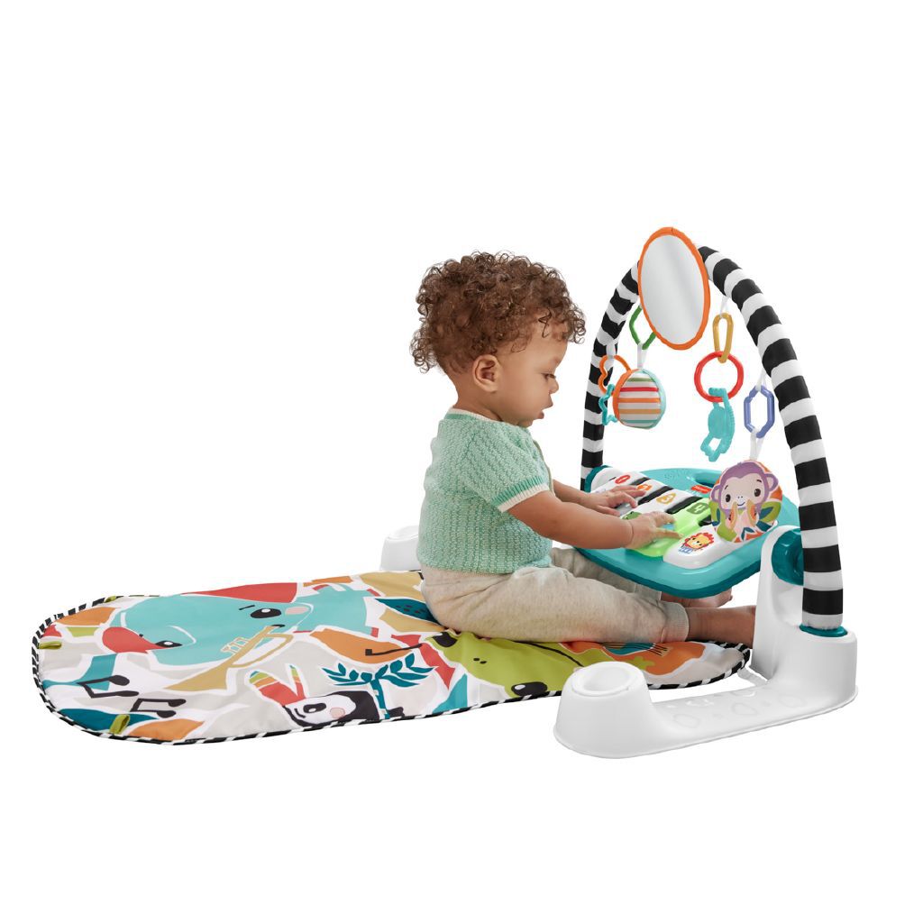 fisher price kick and play gym