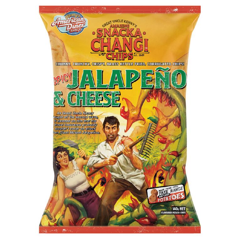 SnackaChangi Jalapeno Chips 150g, , hi-res
