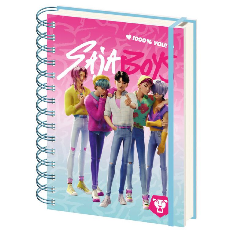 KPop Demon Hunters Saja Boys A5 Wiro Notebook, , hi-res