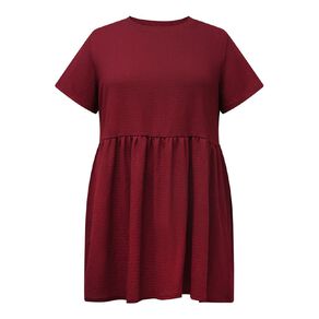 H&H Curve Women's Short Sleeve Tee Dress