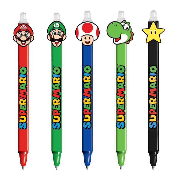 Impact Merch Super Mario Erasable Gel Pen, , hi-res