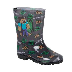 Minecraft Senior Kids' PVC Gumboots