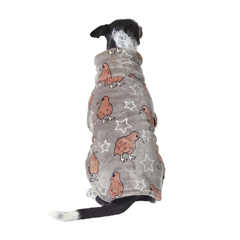 Pet Crew Dog Hoodie Jacket Kiwi Print Medium The Warehouse