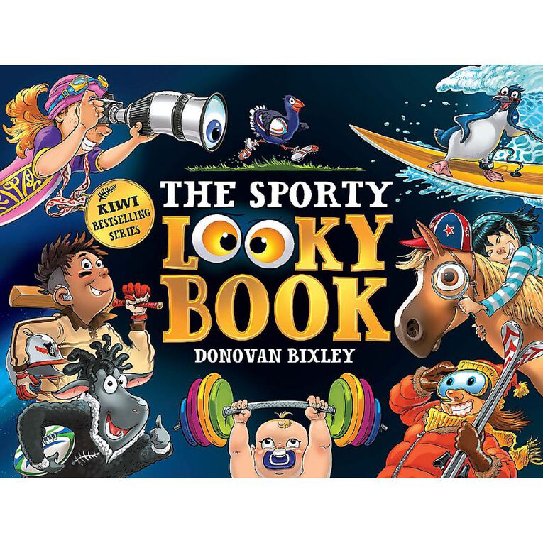 The Sporty Looky Book by Donovan Bixley, , hi-res