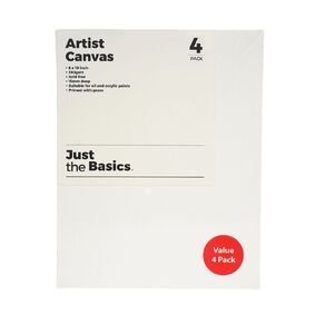 Just the Basics Canvas 8 x 10 Inch