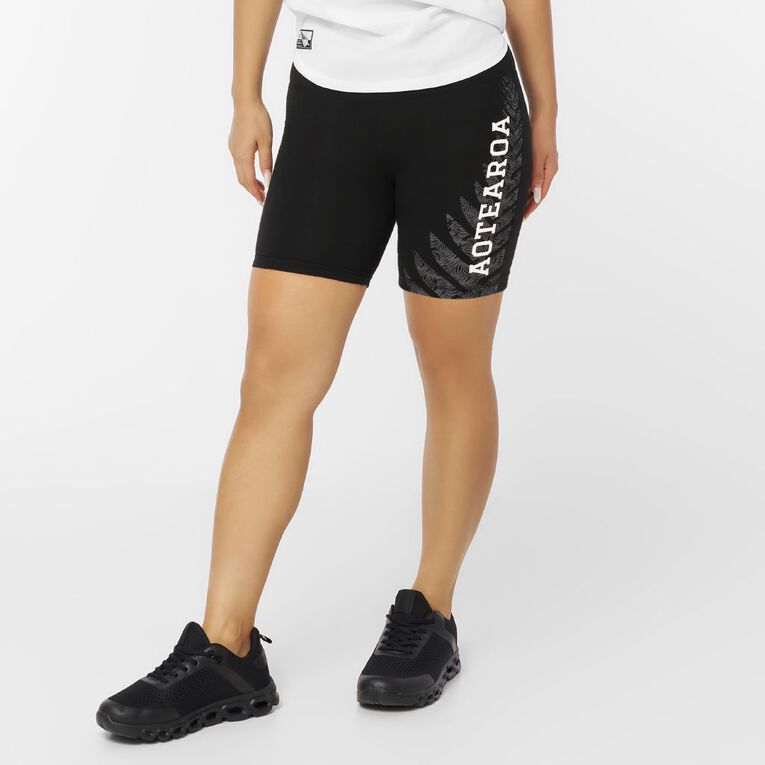 Active Intent Women's Supporter Bike Shorts, Black, hi-res