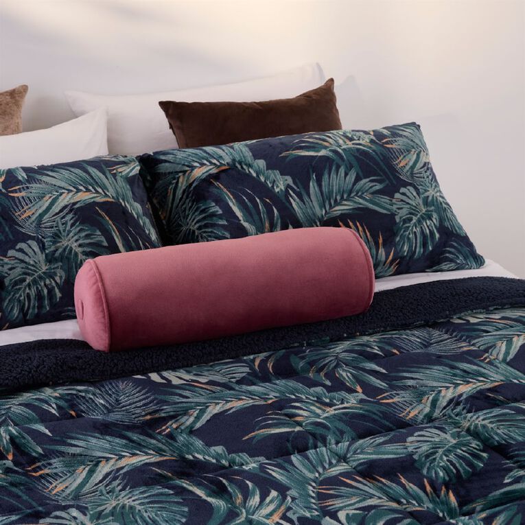 Living & Co 3 Piece Comforter Midnight Forest Multi-Coloured King, , hi-res