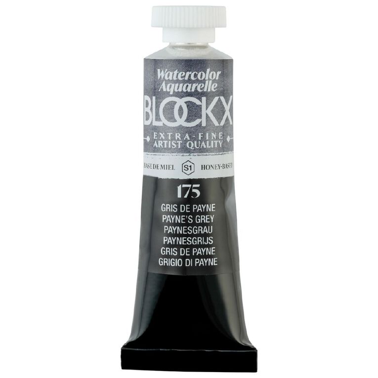 BLOCKX Watercolour Tube 15ml S1 175 Paynes Grey, , hi-res