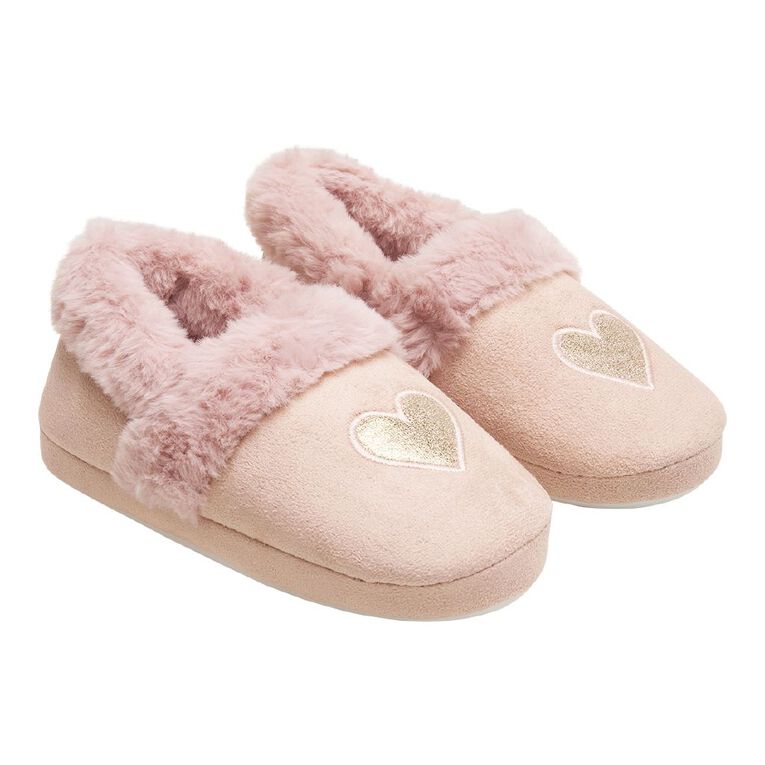 Young Original Senior Kids' Remi Closed Back Slippers, Pink, hi-res