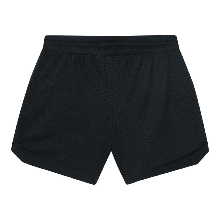 Active Intent Basketball NZ Mesh Shorts, Black, hi-res