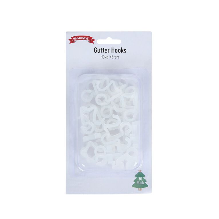 Wonderland Gutter Hooks 30 Pack, , hi-res