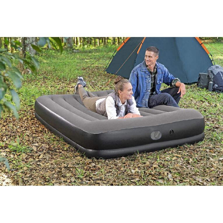 Bestway Tritech Air Mattress With Buit in USB Air Pump Queen 36cm, , hi-res