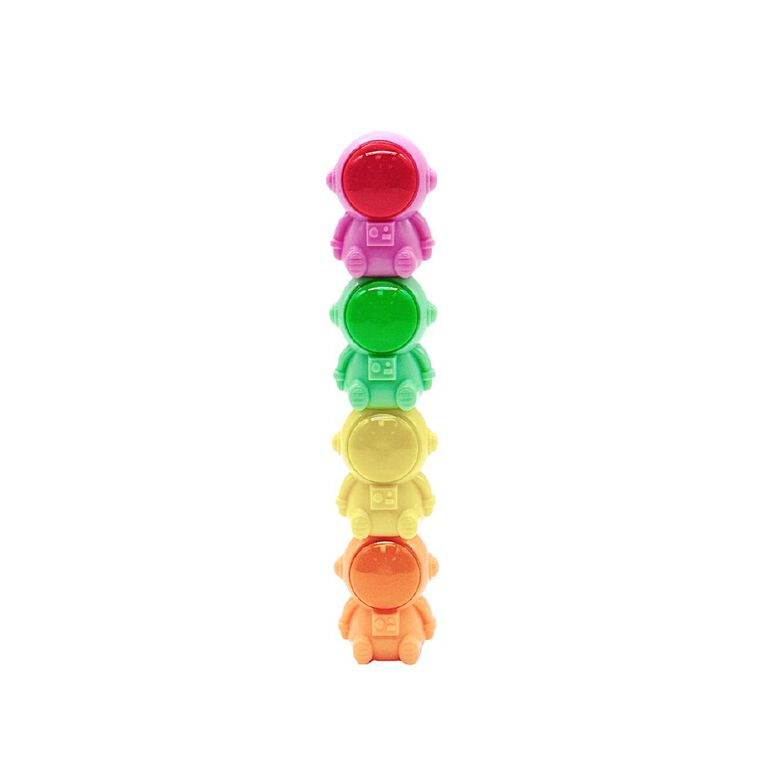 Uniti Kids Stackable Astronaut Highlighters 3 Pack, , hi-res