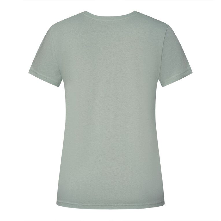 H&H Women's Short Sleeve V-Neck Tee, Blue Light CLOUD BLUE, hi-res