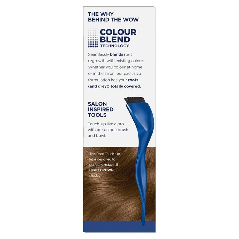 Clairol Root Touch Up Permanent 6 Light Brown, , hi-res