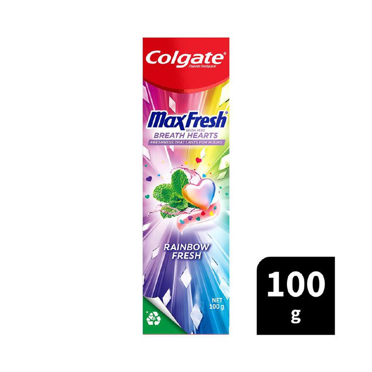 Colgate Max Fresh Rainbow Fresh Toothpaste, , hi-res