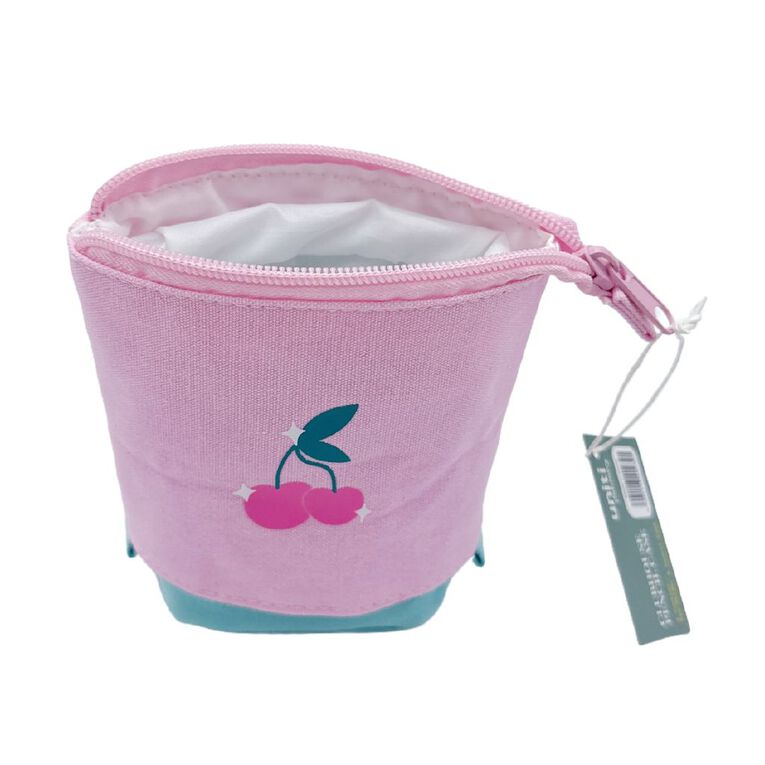 Uniti Stationery Clubhouse Pencil Case Stretchable Cherry Multi-Coloured, , hi-res