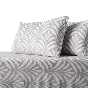 Living & Co Plush Flannel Sheet Set Navy King