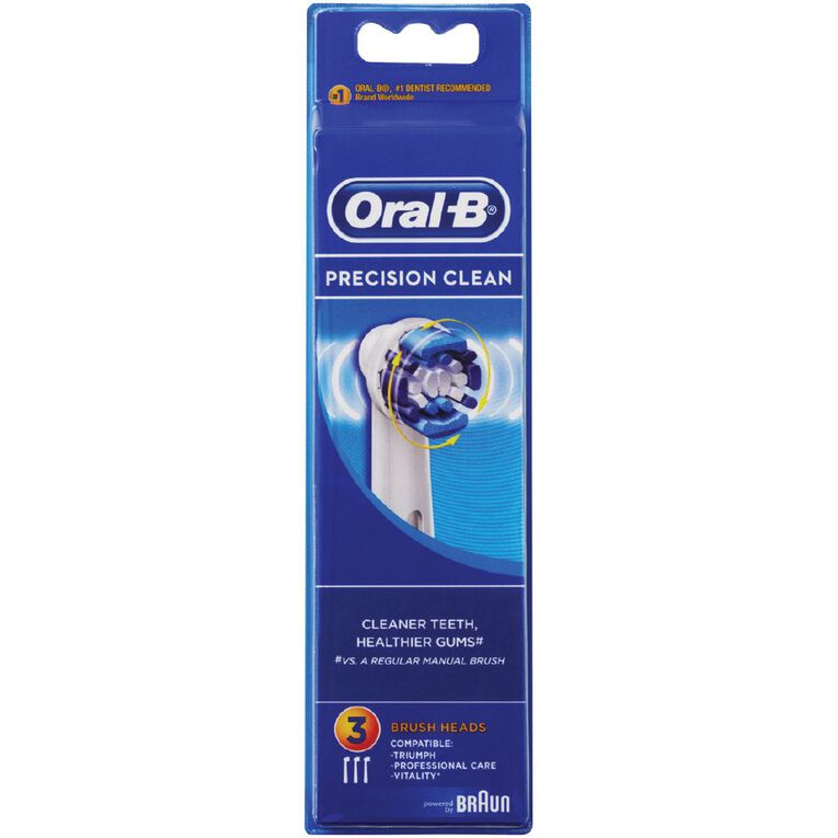 Oral-B Vitality Precision Clean Refill 3 Pack, , hi-res