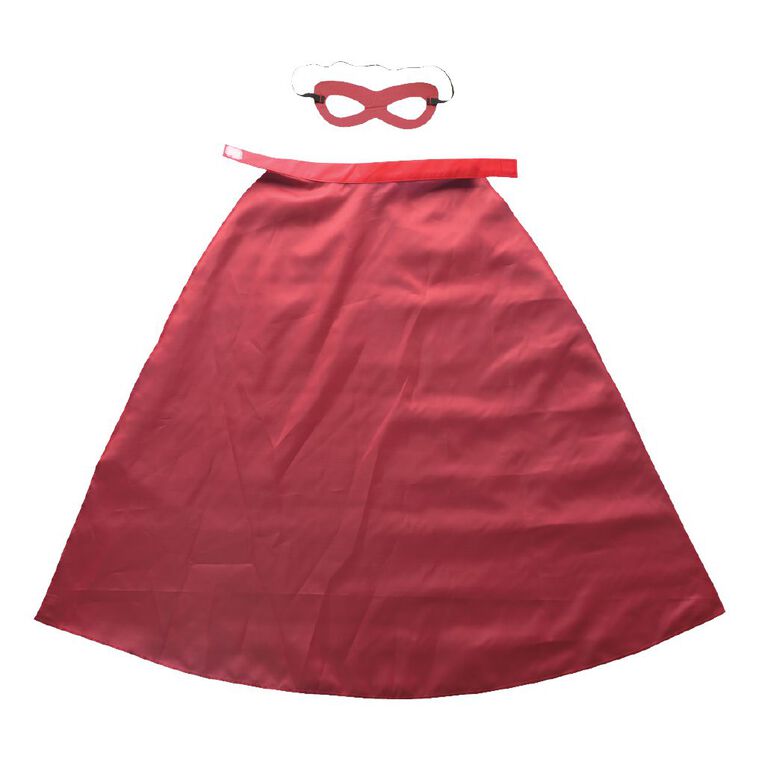 Play Studio Super Hero Cape & Mask Set Red & Blue, , hi-res