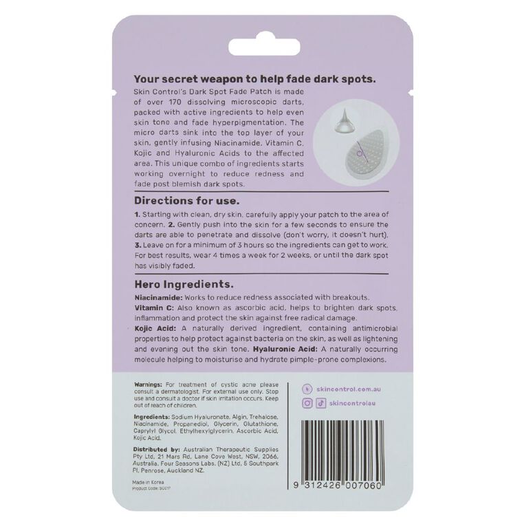 Skin Control Dark Spot Fade Patch 9 Pack, , hi-res