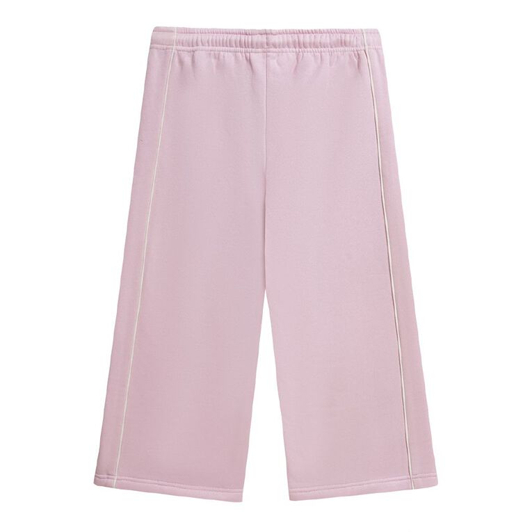 Young Original Piping Wide Leg Trackpants, Pink Light, hi-res