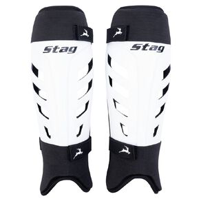 Stag S2 Shinguard Ergonomic Fit 100% TPU Black/White Large