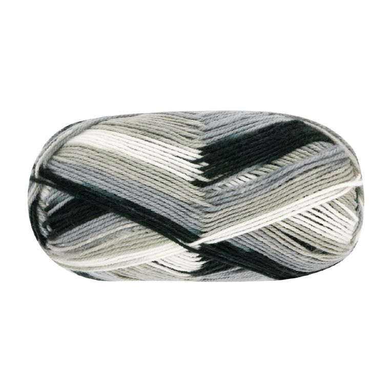 Birch Classique Yarn Prints 100% Premium Acrylic 100G 8Ply Shadow, , hi-res