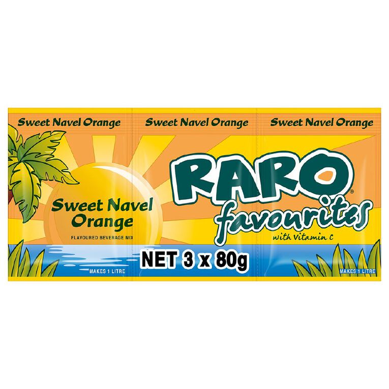 Raro Sweet Navel Orange 3 Pack 80g, , hi-res