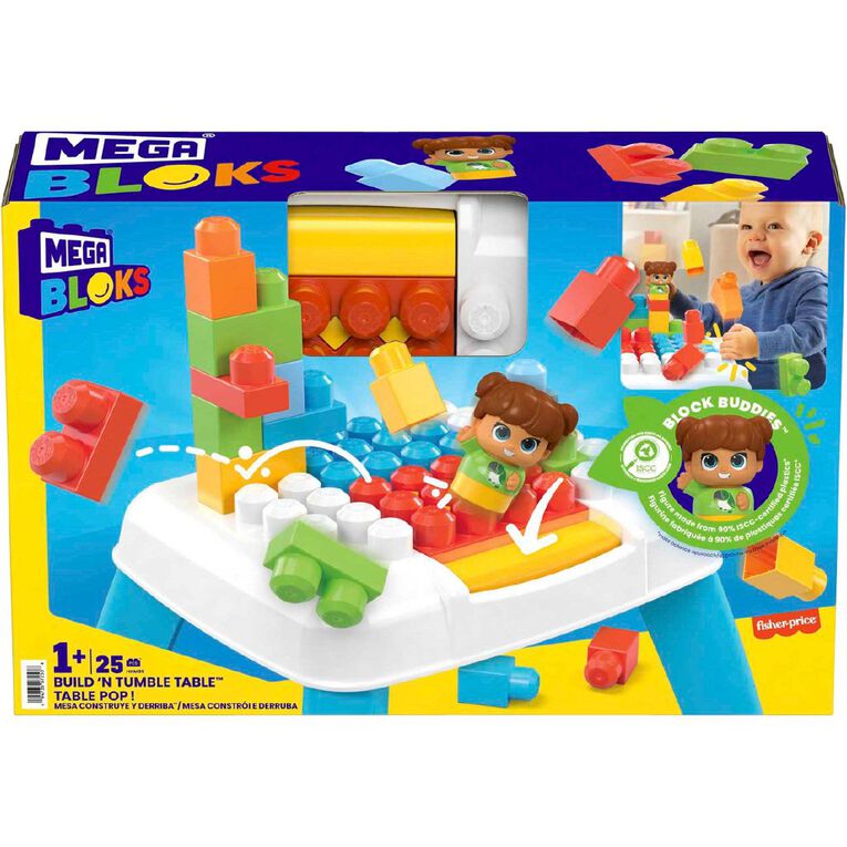 Mega Bloks Build & Learn Table The Warehouse