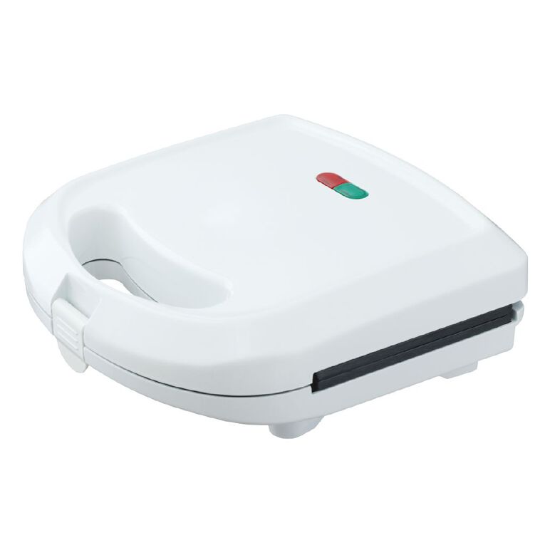 Living & Co Sandwich Maker 2 Slice White, , hi-res