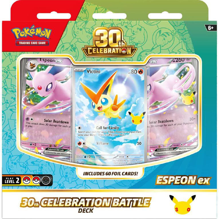 Pokemon TCG 30th Celebration Build & Battle Box -2 per Customer, , hi-res