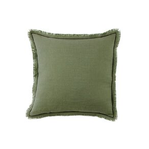 Maison d'Or Cushion with Feather Inner Green Dark 50cm x 50cm