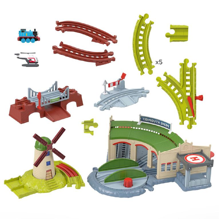 Thomas & Friends Push Along Tidmouth Sheds Trackset, , hi-res
