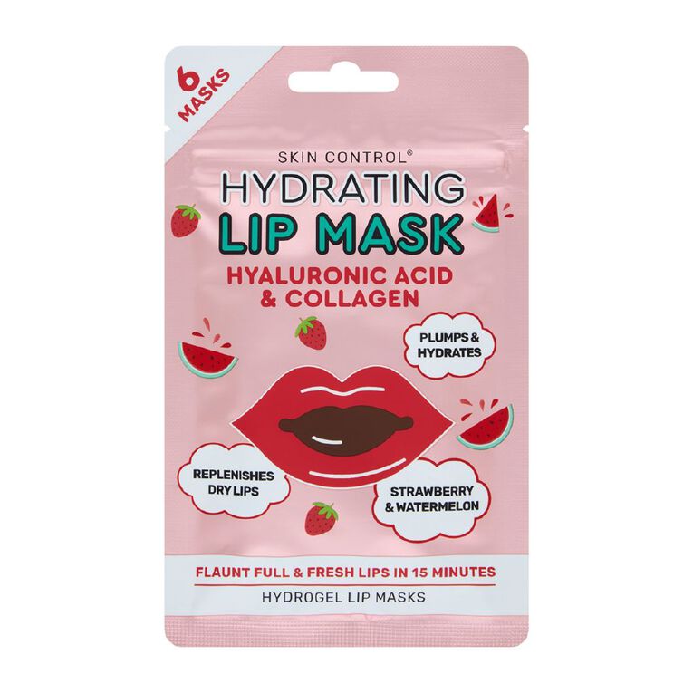 Skin Control Hydrating Lip Mask 6 Pack, , hi-res