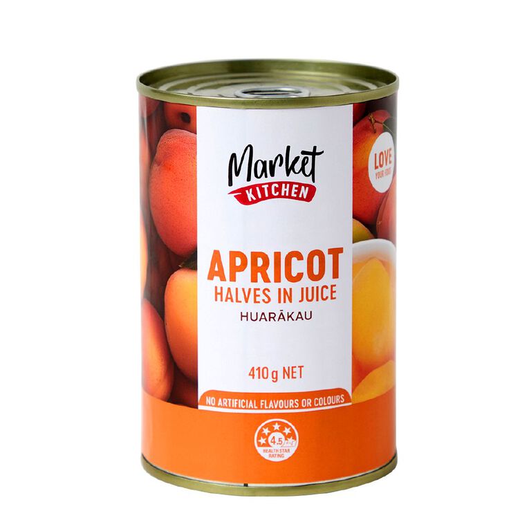 Market Kitchen Apricot Sliced in Juice 410g, , hi-res