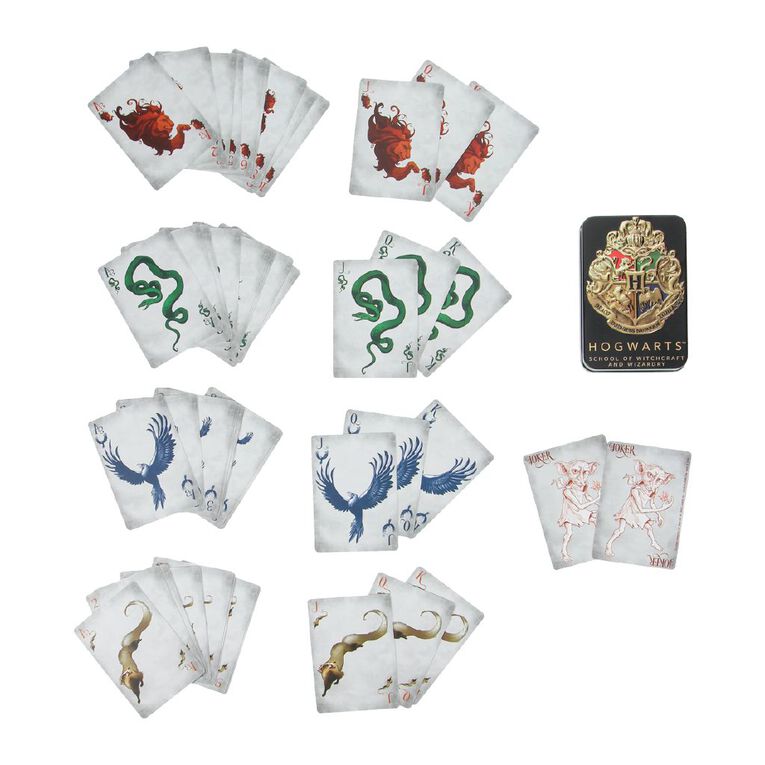 Paladone Harry Potter Hogwarts Playing Cards, , hi-res