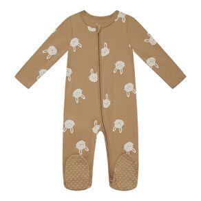 Young Original Babies' Zip-Thru Footed All-in-One