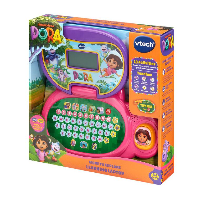 Vtech Dora More to Explore Learning Laptop, , hi-res